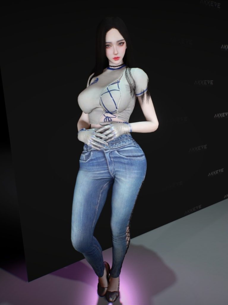 SB Destroyed Denim Outfit-888