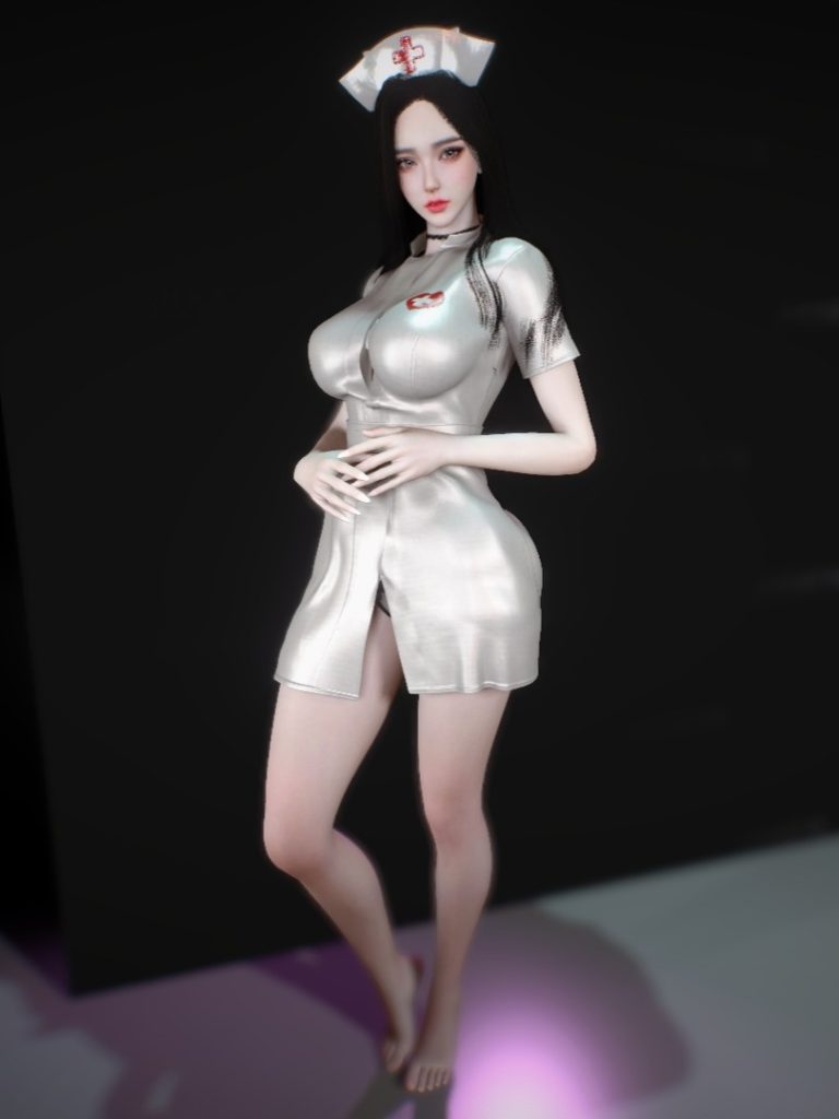 Nurse Uniform Suit-888