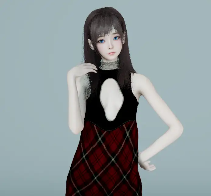 vvvevevvv.Lacy_Babydoll_Dress.1-muyii社区